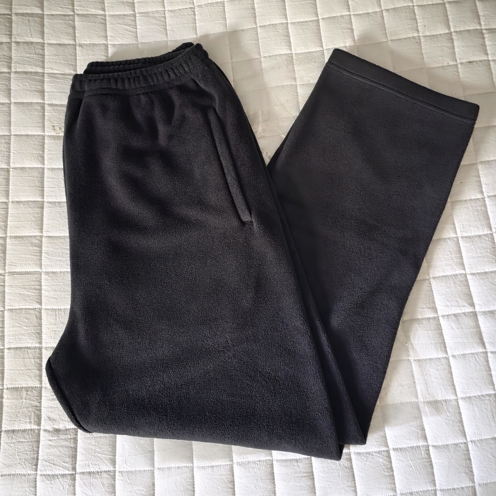 Yeezy Gap Engineered By Balenciaga Polar Fleece Joggers Black Size Medium